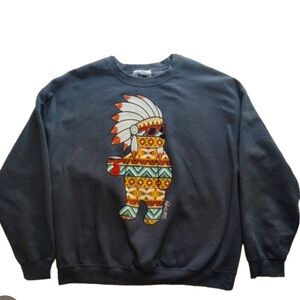 Riot Society Unisex Tribal Bear Solo Cup Sweatshirt